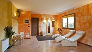 Wandern Italien Friaul - Unterkunft Sauna - Sento Wanderreisen