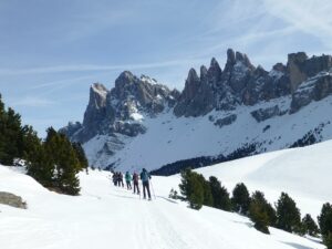 Winterreise Südtirol Villnöss Schneeschuhwandern - Copyright Mandy Rehork