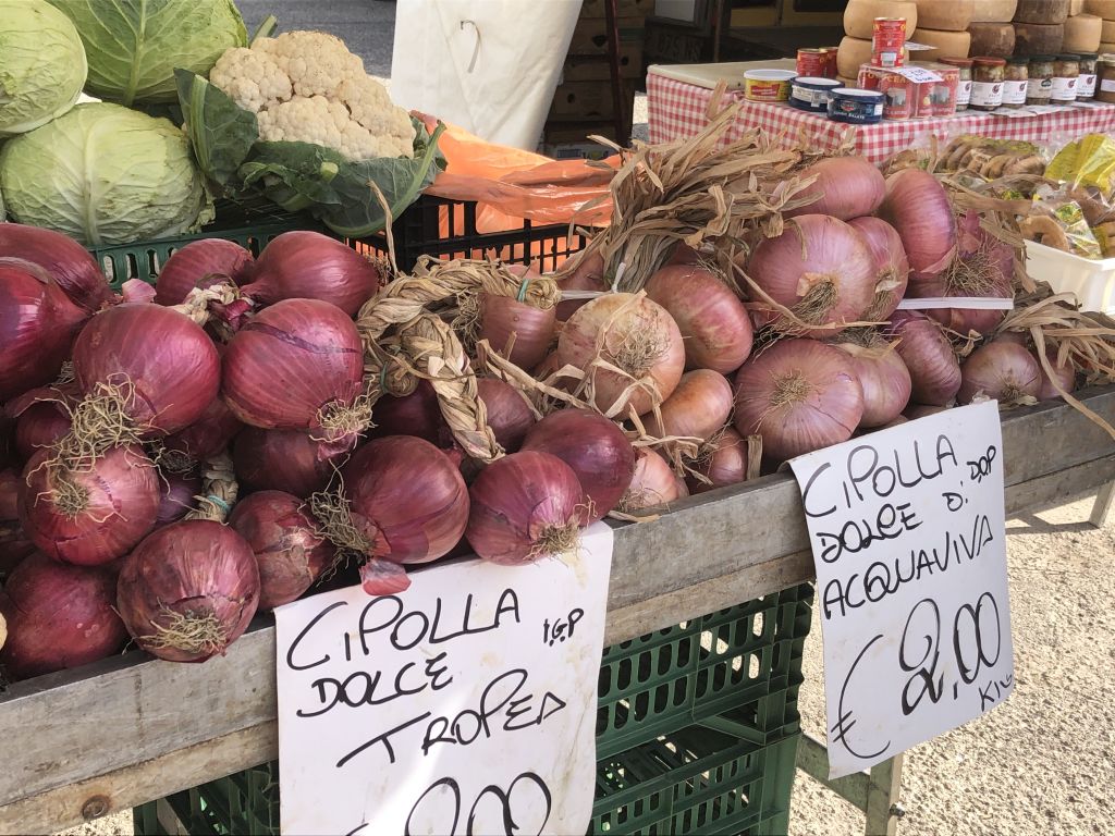 Apulien Koch-Erlebnisreise Marktstand 1 - Sento Wanderreisen