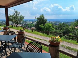 Wandern Italien Friaul Agriturismo Aussicht - Sento Wanderreisen