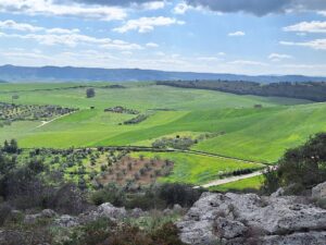 Wandern Italien Basilikata Felder bei Matera - Sento Wanderreisen