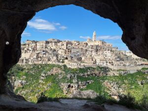 Wandern Italien Basilikata Matera aus Höhle - Sento Wanderreisen