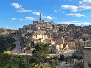 Wandern Italien Basilikata Matera im Abendlicht- Sento Wanderreisen