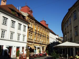 Slowenien Ljubljana Cafes - Sento Wanderreisen