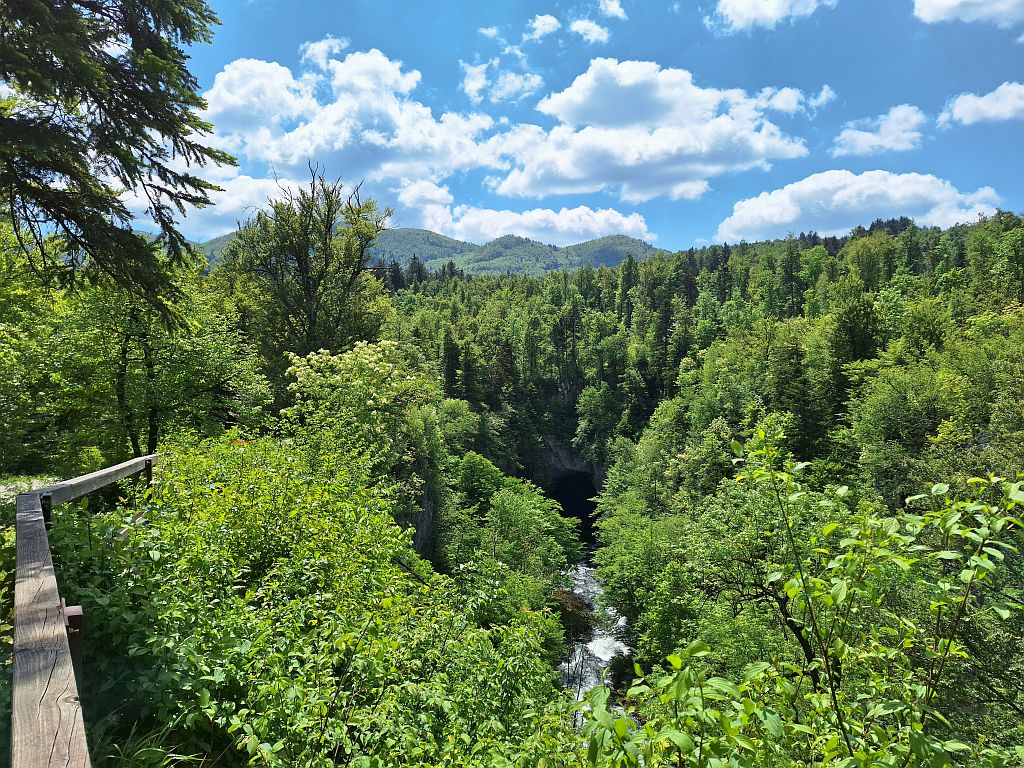Wandern Slowenien Karst Rakov Schlucht - Sento Wanderreisen