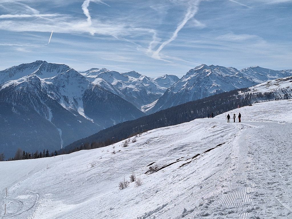 Südtirol Ultental Winterreise Schwemmalm Wanderweg - Sento Wanderreisen