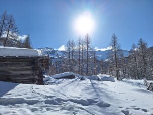 Südtirol Ultental Winterreise Weissbrunnsee 8 - Sento Wanderreisen