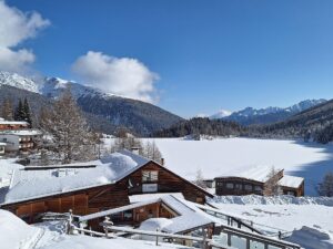 Südtirol Ultental Winterreise Weissbrunnsee - Sento Wanderreisen