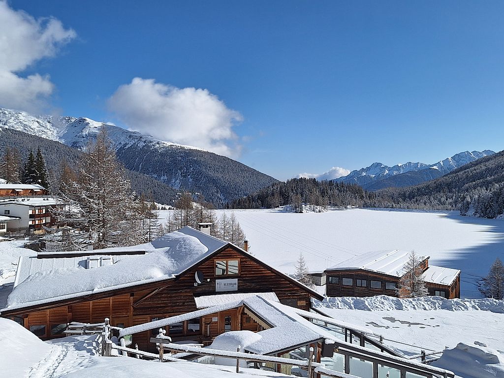 Südtirol Ultental Winterreise Weissbrunnsee - Sento Wanderreisen