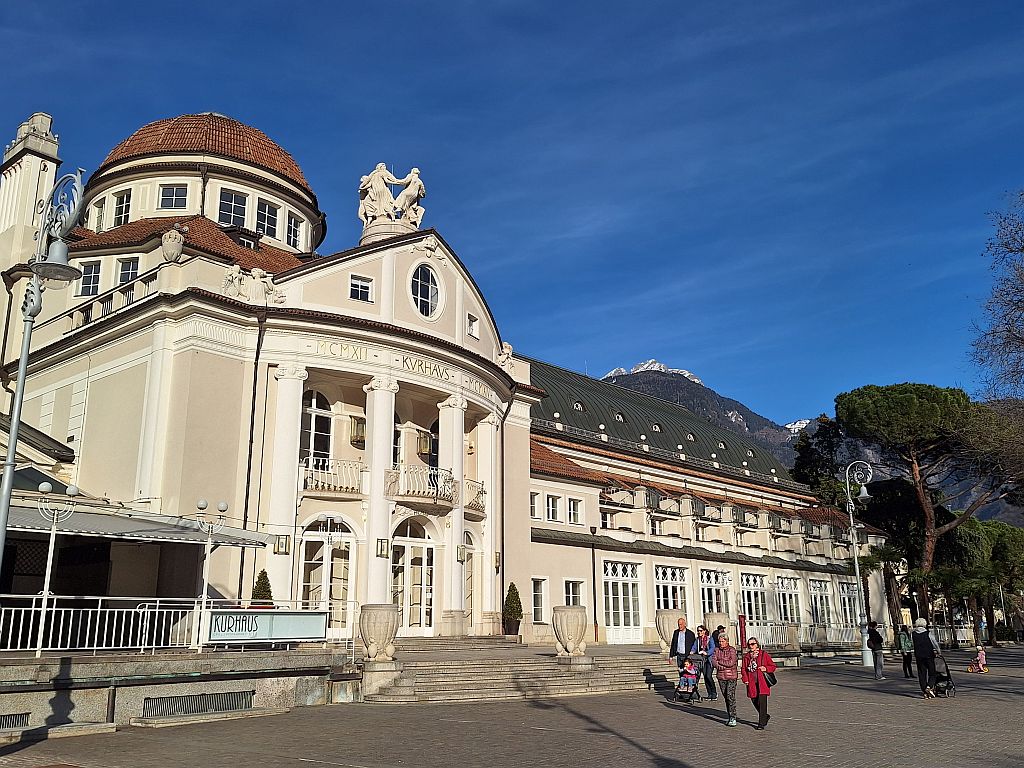 Südtirol Meran Winter Kurhaus Meran - Sento Wanderreisen