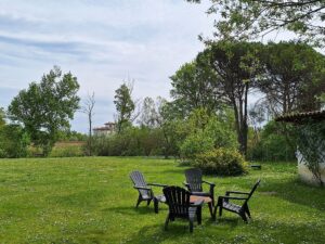 Wandern Italien Friaul Agriturismo Zarnic Garten - Sento Wanderreisen
