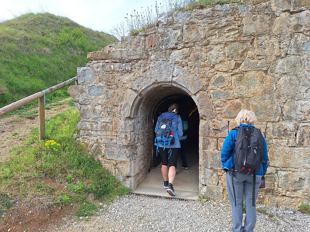 Wandern Italien Friaul Palmanova Festung Gänge 1 - Sento Wanderreisen