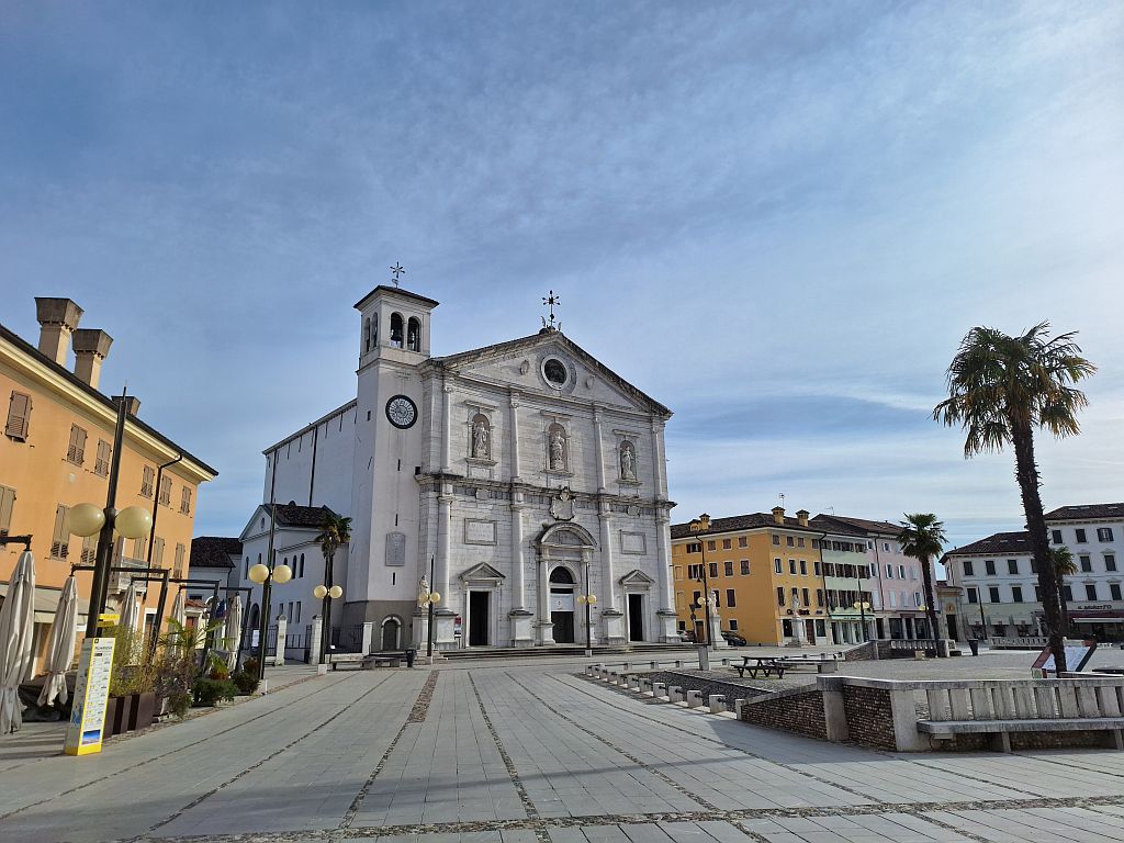 Wandern Italien Friaul Palmanova Kirche - Sento Wanderreisen