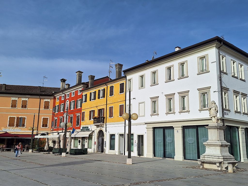 Wandern Italien Friaul Palmanova Piazza Grande 3 - Sento Wanderreisen